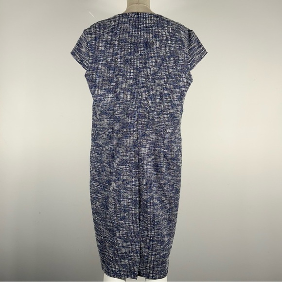 Grace Karin Womens Blue/White Tweed Knee-Length Semi Formal Casual Dress XXL - Picture 3 of 12